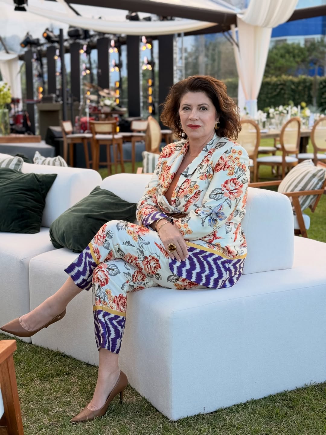 Adriana David Maria, idealizadora do Casarão Floripa